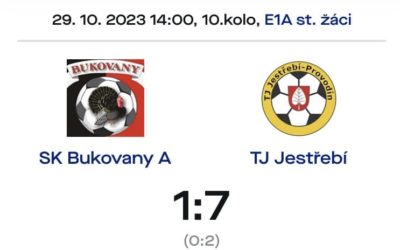 SK Bukovany A – TJ Jestřebí 1:7